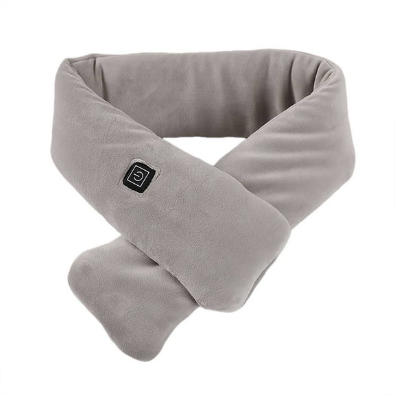 Gyujnb 3 Heating Thermal Neck Wrap - Cordless Heated Neck Pad & Brace, Soft Neck Warmer Scarf for Cold Weather, Daily Commute, Portable Design,Size:One Size
