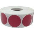 thumbnail image 1 of Étiquettes de Codage Couleur Canneberge 1 Pouce Rond - Lot de 500 InStockLabels.com, 1 of 1