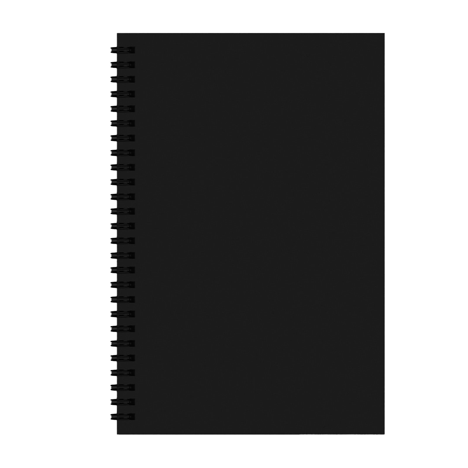 HBBKVI 4 Pack Notebook, A5 Kraft Paper Notebook Ordinary Exercise Book Environmentally Friendly Kraft Paper Horizontal Line Notebook