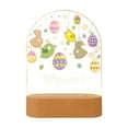 thumbnail image 2 of Plastic Night Light Personalized LED Easter Bunny Night Light with Egg for Kids Holiday Decor(1Pcs) Rkxzt, 2 of 6
