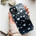thumbnail image 5 of Melting Heart Art Phone Case for Valentine's Day Art Lovers, Unique Liquid Heart Design Protective Case Compatible with iPhone 11/12/13/14/15/16 (Pro Max/Plus), 5 of 9