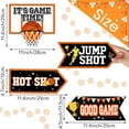 thumbnail image 2 of Letrero decorativo para fiestas de baloncesto, 20 piezas, para niños y adolescentes, 2 of 6