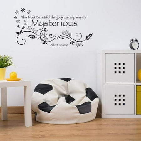 mysterious wall decal vinyl art home decor quotes and sayings copper