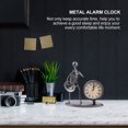 thumbnail image 4 of Vintage Clock Iron People Model Clock Creative Clock without Battery for Home, 4 of 7