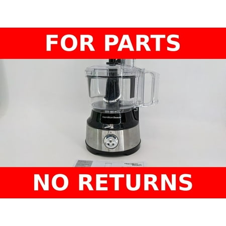 

Defective Hamilton Beach Food Processor & Vegetable Chopper Sold AS IS