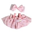 thumbnail image 4 of Falda con tirantes para muñeca de peluche, ropa de juego de simulación, falda con tirantes para muñeca de 7,87'' Rosa, 4 of 9