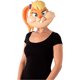 thumbnail image 1 of Space Jam - Máscara Lola Bunny (Naranja, Amarillo), 1 of 4