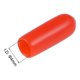 thumbnail image 3 of Protectores de rosca Uxcell tapa final vinilo rojo 50 piezas 0.16", 3 of 6