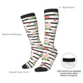 thumbnail image 4 of Naloa Pig And Watermelon Thigh High Socks Extra Long Stretchy Sock Women Over Knee High Opaque Stocking Daily Wear, 4 of 6