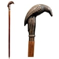 thumbnail image 1 of Bastón de caminar ALADEAN hecho a mano, de madera, ergonómico y elegante, 1 of 6