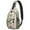 Abstract Trave, variant on Lunar Eclipse Celestial Sling Backpack Gothic Moon Star Astral Cosmic Steampunk Dark Night Artistic Pattern Aesthetic Crossbody Bag
