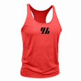 thumbnail image 4 of Men'S Gym Workout Tank Tops Stringer Muscle Cut Shirt Quick Dry Athletic Sleeveless T-Shirt Vest Red M, 4 of 6