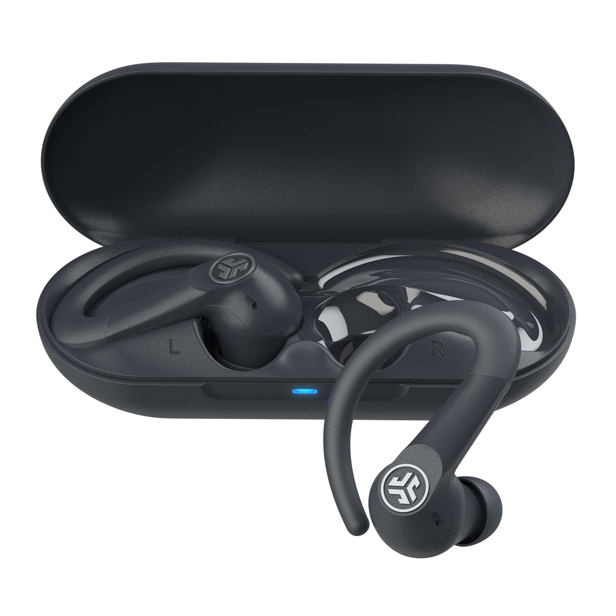 JLab Go Sport ANC True Wireless Earbuds, Graphite