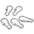 thumbnail image 4 of Clip Mousqueton, 5 Pcs Crochet à Ressort Robuste Durable pour Camping/pêche/randonnée, 4 of 8