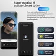 thumbnail image 3 of AI Smart Glasses 16GB with 1080P Camera, Bluetooth Sunglasses for Men, Video Recording, Real-Time Translation, Music & Calls, 3 of 8