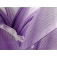 thumbnail image 3 of Ambesonne Flower Quilted Bedspread Set 3 Pcs, Purple Ombre Lotus Art, King Size, Purple and White, 3 of 5