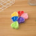 thumbnail image 4 of Heart Shaped Tealight Candle Set Natural Unscented Long Decorative Flameless Votive for Home, 4 of 8