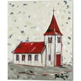 thumbnail image 2 of Great Art Now Here is the Church & Here is the Steeple by Jodi Augustine 2 Piece Canvas Art Set Each 12"W x 15"H, 2 of 3