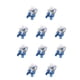 thumbnail image 2 of Guardurnaity 2 piezas de horquillas para niña, tocado colorido, pasador de pelo, decoración, regalos para estudiantes, Clip para graduación, fiesta de Azul 10piezas Guardurnaity CBP308147, 2 of 6