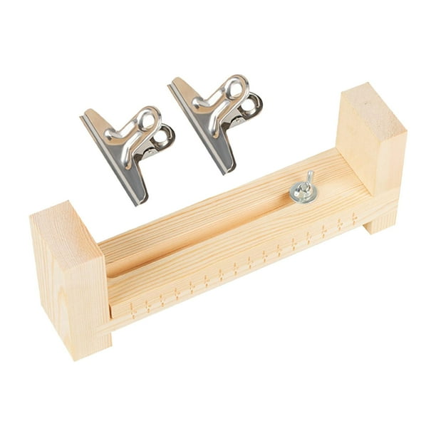 para hacer pulseras con plantilla de Paracord de madera, longitud ajustable, nudo duradero, trenzado, regalos para adultos, tejido de cordón