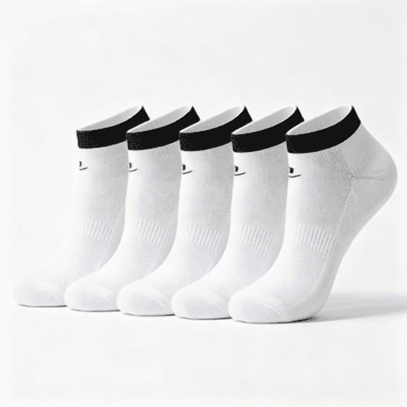 Athletic Ankle Socks for Men and Women, Low Profile Sports Socks, Comfortable Cushioned Fit for Running, Gym and Everyday Wear, Size S