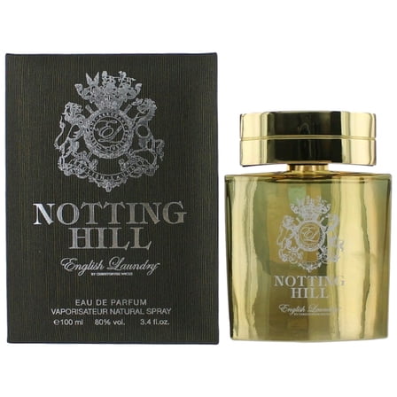 English Laundry Notting Hill Eau De Parfum Spray, Cologne for Men, 3.4 Oz.