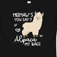 thumbnail image 4 of Inktastic Meemaw's You Say Alpaca My Bags Boys or Girls Baby T-Shirt, 4 of 5