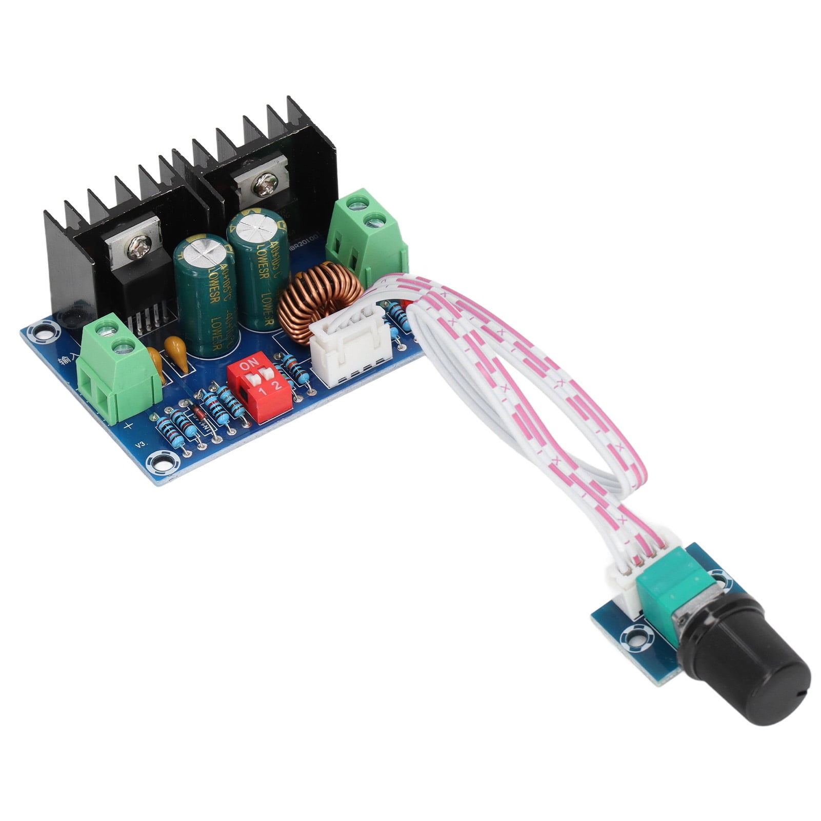 PWM Voltage Regulator, External Potentiometer Direct Adjustment Knob 8A