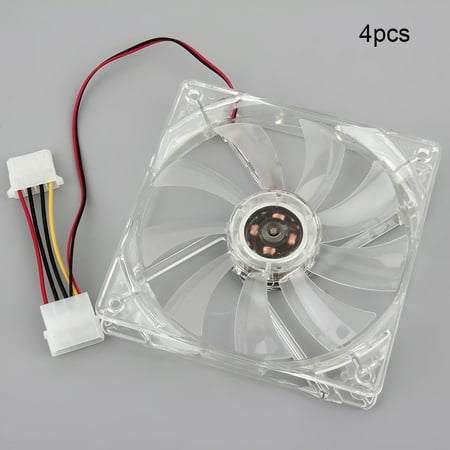 4pcs/set 120MM Easy Operate Computer Cool Cooling Fan Universal Plastic Cooling Fan Cooler For Computer lapto p