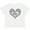 AA-White, variant on Inktastic Valentine's Day Love Decorated Heart Boys or Girls Baby T-Shirt