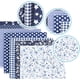 thumbnail image 4 of 7 piezas de tela de patchwork, tela de algodón floral con puente nasal de cuerda elástica, tela de arroz hecha a mano con material de estampado floral, utilizada para acolchar, 4 of 8