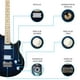 thumbnail image 4 of Paquete Guitarra Electrica Series Jethro By Steelpro 058-sk Color Flamed Blue Burst Material Del Diapasón Maple Orientación De La Mano Diestro, 4 of 8