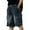 Black, variant on Boys Jean Shorts Straight Leg Loose Elastic Waist Boys Cargo Shorts Boys Jean Shorts Size 8-10 Years
