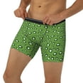 thumbnail image 3 of Picia Kiwi Fruit Pattern Men's Athletic Long Leg Briefs , Performance Stretch Underwear，Moisture-Wicking, 3 of 7