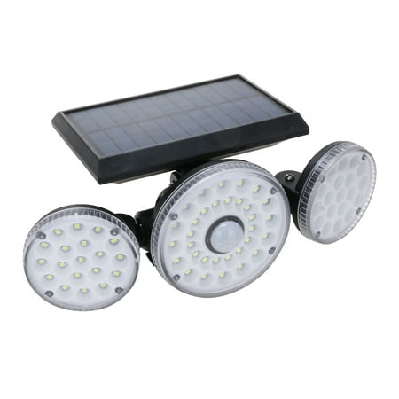 

Clearance 3 Heads Solar Motion Sensor Power Spotlight Lights Waterproof 70LED Outdoor Yard