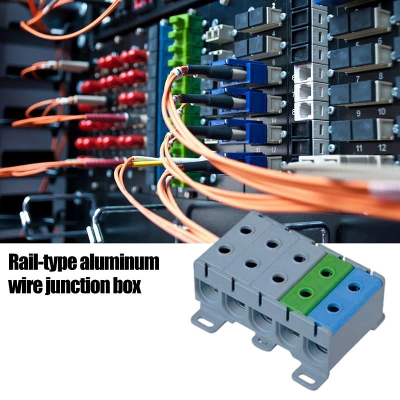 CEORPER Aluminum Distribution Guide Rail Type Junction Box Easy to Installation