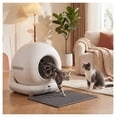 thumbnail image 2 of Automatic Cat Litter Box, 72L Self Cleaning Litter Box with App Control, Odor Control, Safety Sensors, Deodorant Gel, for Indoor Cats, 2 of 7