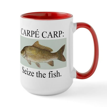 

CafePress - Carpecarp Mugs - 15 oz Ceramic Large Mug