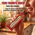 thumbnail image 5 of Dairy Free Chocolate Candy Bar with Caramel & Nougat – Vegan Chocolate Bar, Gluten Free, Kosher Parve – Tastes Like Milk Chocolate, Plant Based Candy Snack – Choco Munch Snack Bars (3), 5 of 7