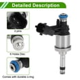 thumbnail image 3 of No.12638530/12632255/12611545 Fuel Injector for Buick Lacrosse 3.6L 10-11 Flow Match Black Fuel Nozzle 1 Pc, 3 of 7