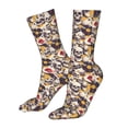 thumbnail image 5 of Cauagu lips record rock Skull Pattern Fun Novelty Crew Socks,Casual Athletic Socks Neutral Socks Cozy Crew Socks Christmas Gift, 5 of 7