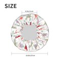 thumbnail image 6 of Kdxio Cute Dinosaur Print Shower Cap for Women,Elastic and Reusable,Double Waterproof Layers Bathing Hat, 6 of 9