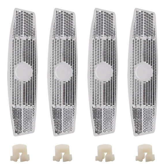 MELIVO 4Pcs Warning Lights Wheel Reflective Bike Bicycle Mountain Spoke Reflector
