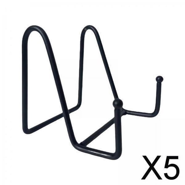 Paquete de 5-6 soportes para placas de caballete, mesas de almacenamiento, soportes para fotos y tarjetas, pantalla de 8,5x7,6x8cm 5 piezas