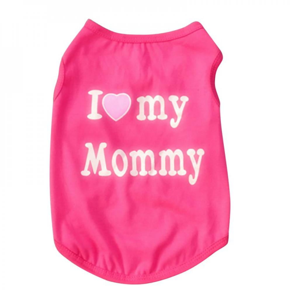 Clearance Cat Pet Dog Vests Puppy Vest Clothes Cute I Love Mommy Daddy clearance-cat-pet-dog-vests-puppy-vest-clothes-cute-i-love-mommy-daddy