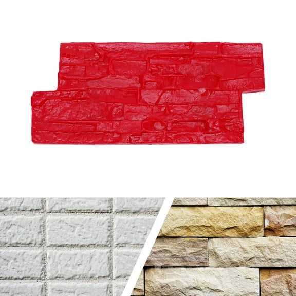 Slate Seamless Texture Stamp Mat Cement Mold Tool Polyurethane Concrete Stamping
