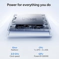 thumbnail image 4 of IKUCAM 10.1 Inch Tablet Android 15 Tablet，24GB RAM+128GB ROM/1TB Expand，6600mAh，2MP+8MP，Unisoc T310 Core,WiFi,Widevine L1，Blue, 4 of 7