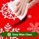 thumbnail image 3 of Mantel Smiry Christmas rojo 132 x 178 cm impermeable, 3 of 7