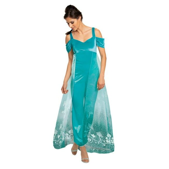 Morris Costumes DG89183B Jasmine Deluxe Adult Jumpsuit, Size 8-10