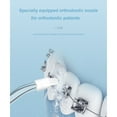 thumbnail image 5 of Cepillo de dientes portátil, hilo dental de agua, limpieza bucal, blanqueamiento doméstico y lavado de dientes, punzón dental eléctrico, 5 of 5